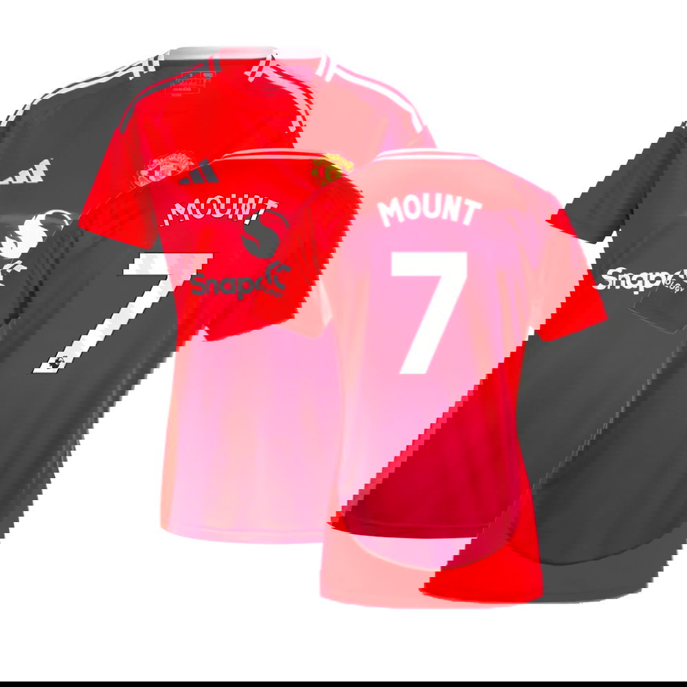 2024-2025 Man Utd Home Shirt (Womens) (Mount 7)