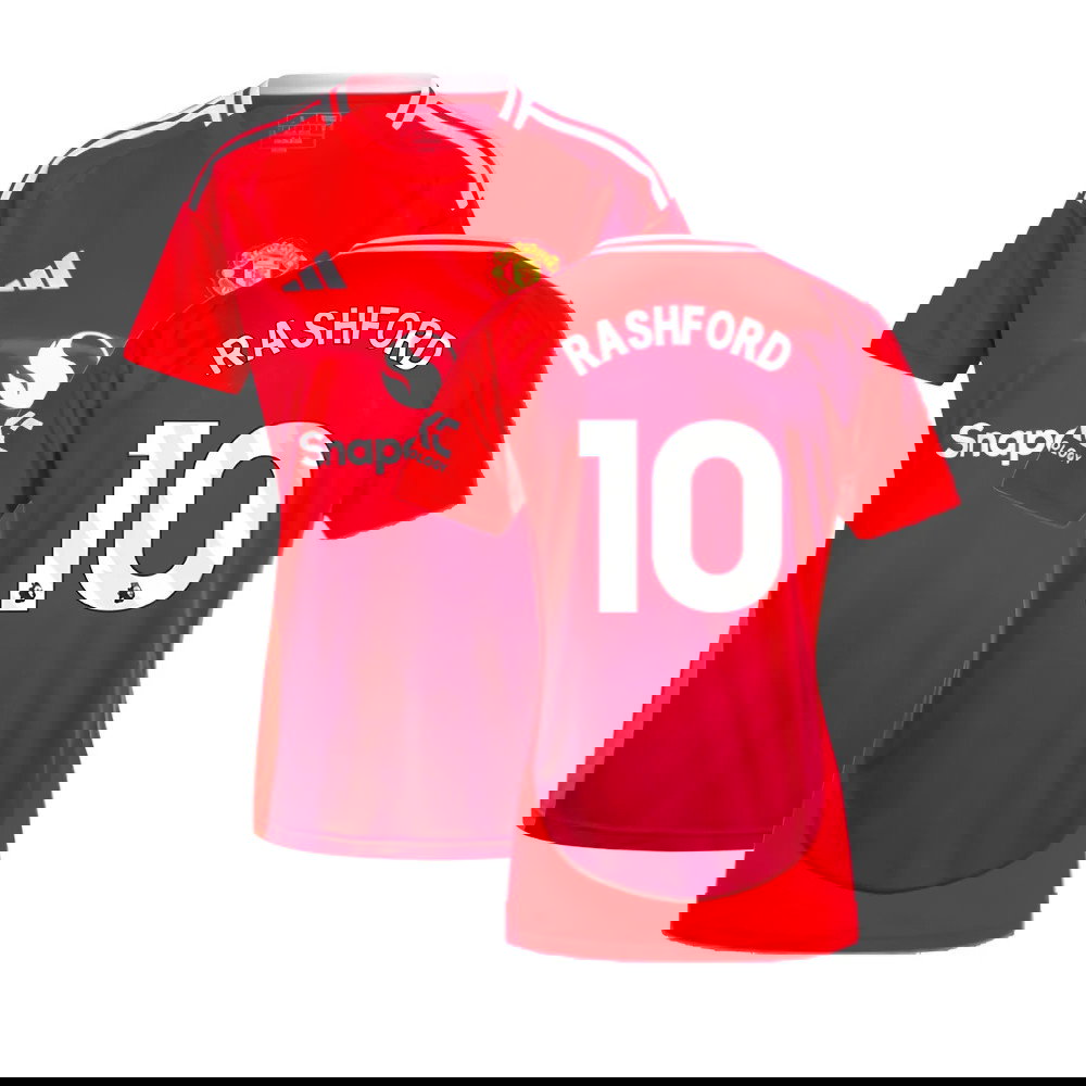 2024-2025 Man Utd Home Shirt (Womens) (Rashford 10)