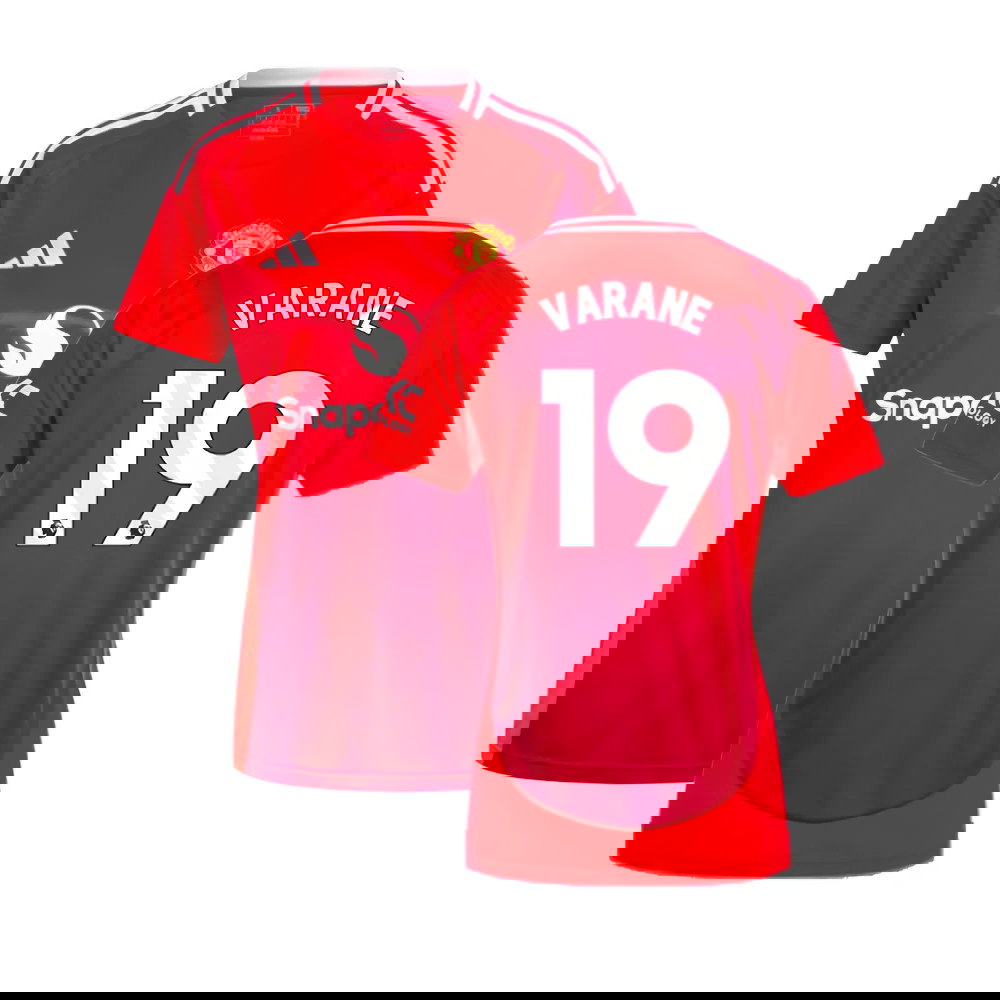 2024-2025 Man Utd Home Shirt (Womens) (Varane 19)