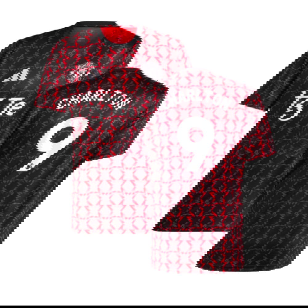 2024-2025 Man Utd Pre-Match Shirt (Black) (Charlton 9)