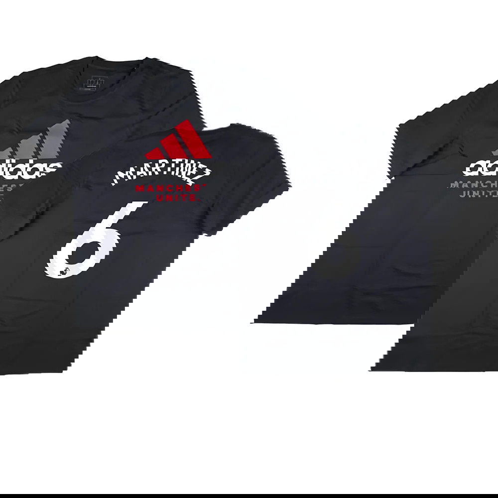 2024-2025 Man Utd Seasonal Graphic Tee (Night Grey) (Martinez 6)