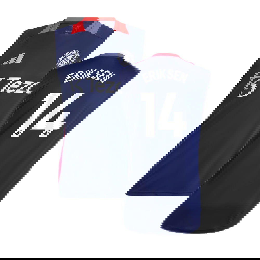 2024-2025 Man Utd Sleeveless Jersey (Night Indigo) (Eriksen 14)
