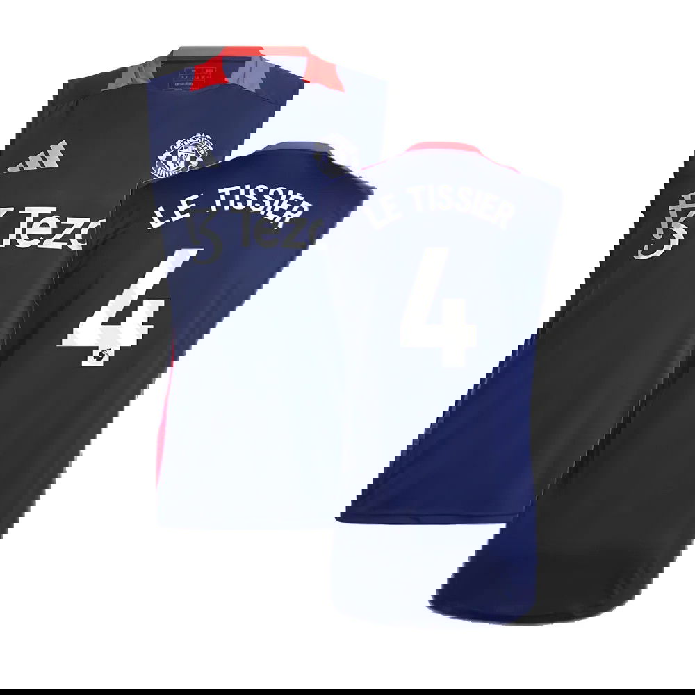 2024-2025 Man Utd Sleeveless Jersey (Night Indigo) (Le Tissier 4)