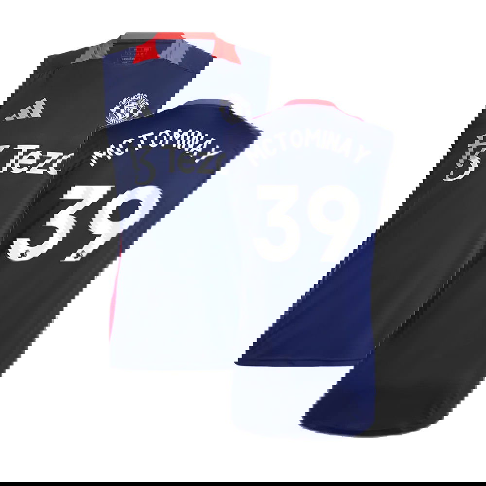 2024-2025 Man Utd Sleeveless Jersey (Night Indigo) (McTominay 39)