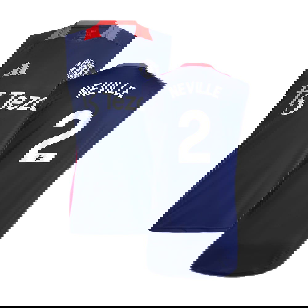 2024-2025 Man Utd Sleeveless Jersey (Night Indigo) (Neville 2)