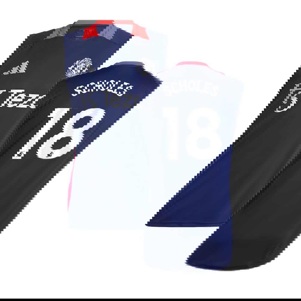 2024-2025 Man Utd Sleeveless Jersey (Night Indigo) (Scholes 18)