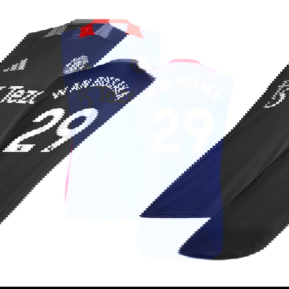 2024-2025 Man Utd Sleeveless Jersey (Night Indigo) (Wan Bissaka 29)