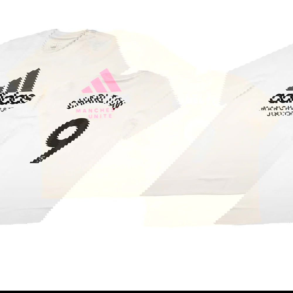 2024-2025 Man Utd SZN Graphic Tee (Cream White) (Charlton 9)