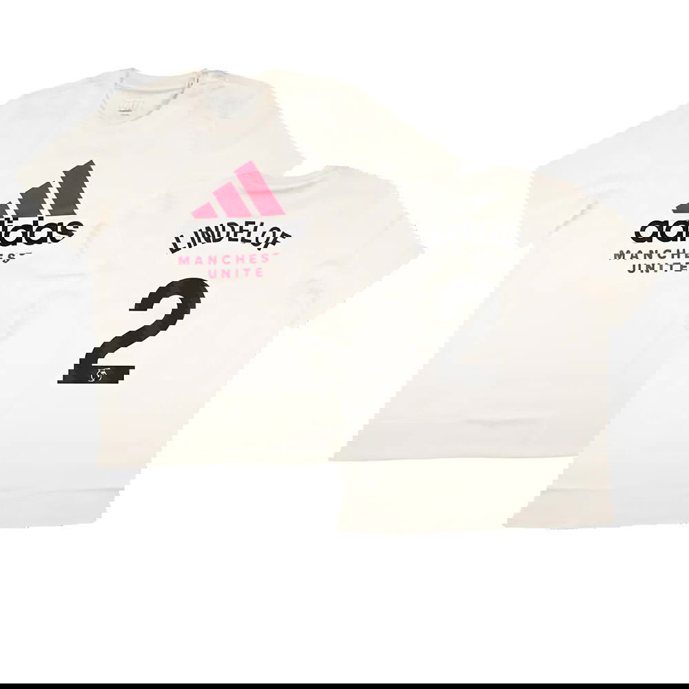 2024-2025 Man Utd SZN Graphic Tee (Cream White) (Lindelof 2)