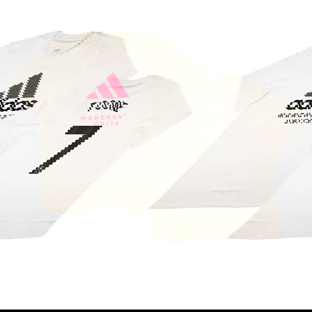 2024-2025 Man Utd SZN Graphic Tee (Cream White) (Toone 7)