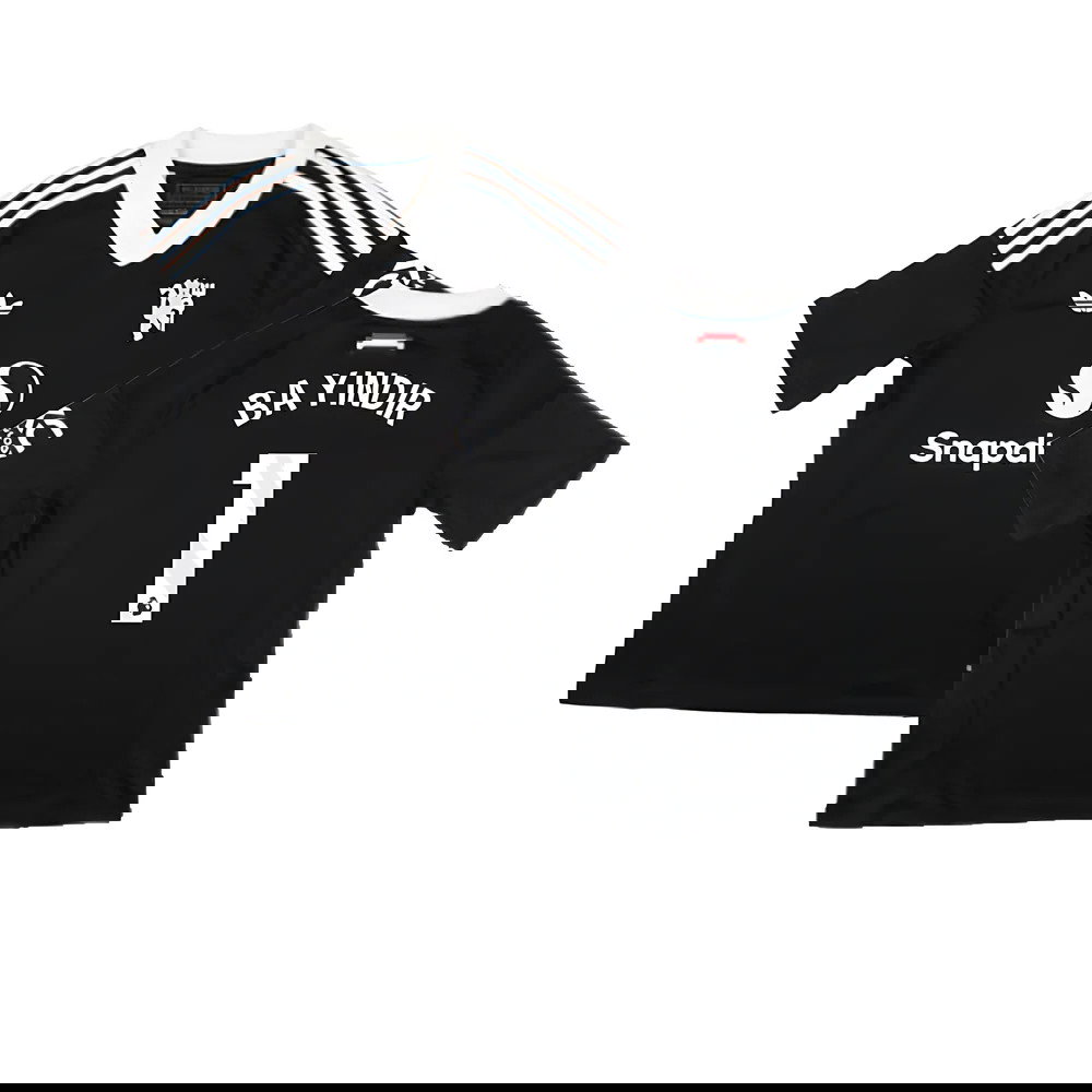 2024-2025 Man Utd Third Goalkeeper Shirt (Black) - Kids (Bayindir 1)