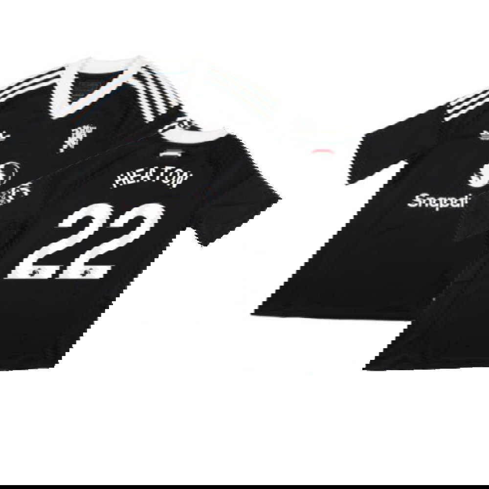 2024-2025 Man Utd Third Goalkeeper Shirt (Black) - Kids (Heaton 22)