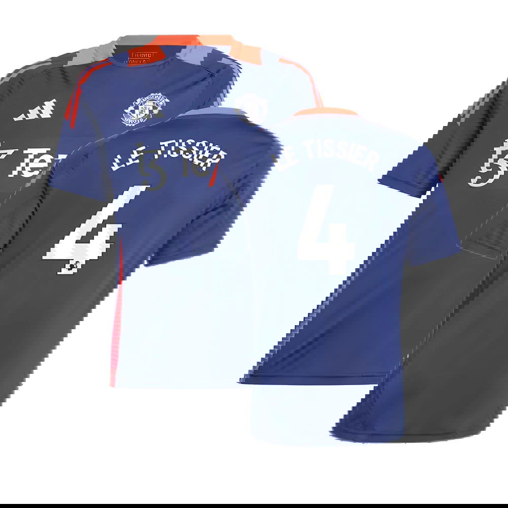 2024-2025 Man Utd Training Jersey (Night Indigo) - Kids (Le Tissier 4)
