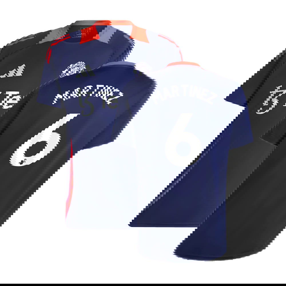 2024-2025 Man Utd Training Jersey (Night Indigo) (Martinez 6)