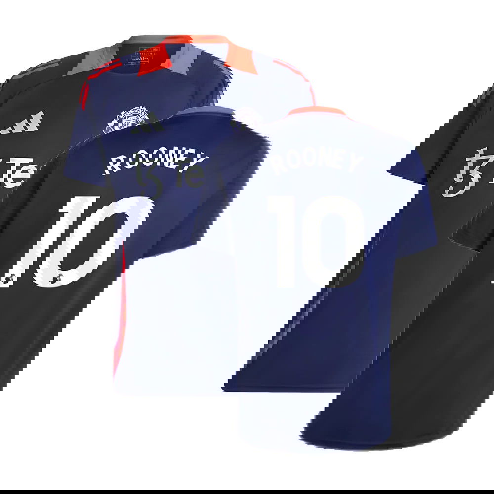 2024-2025 Man Utd Training Jersey (Night Indigo) (Rooney 10)