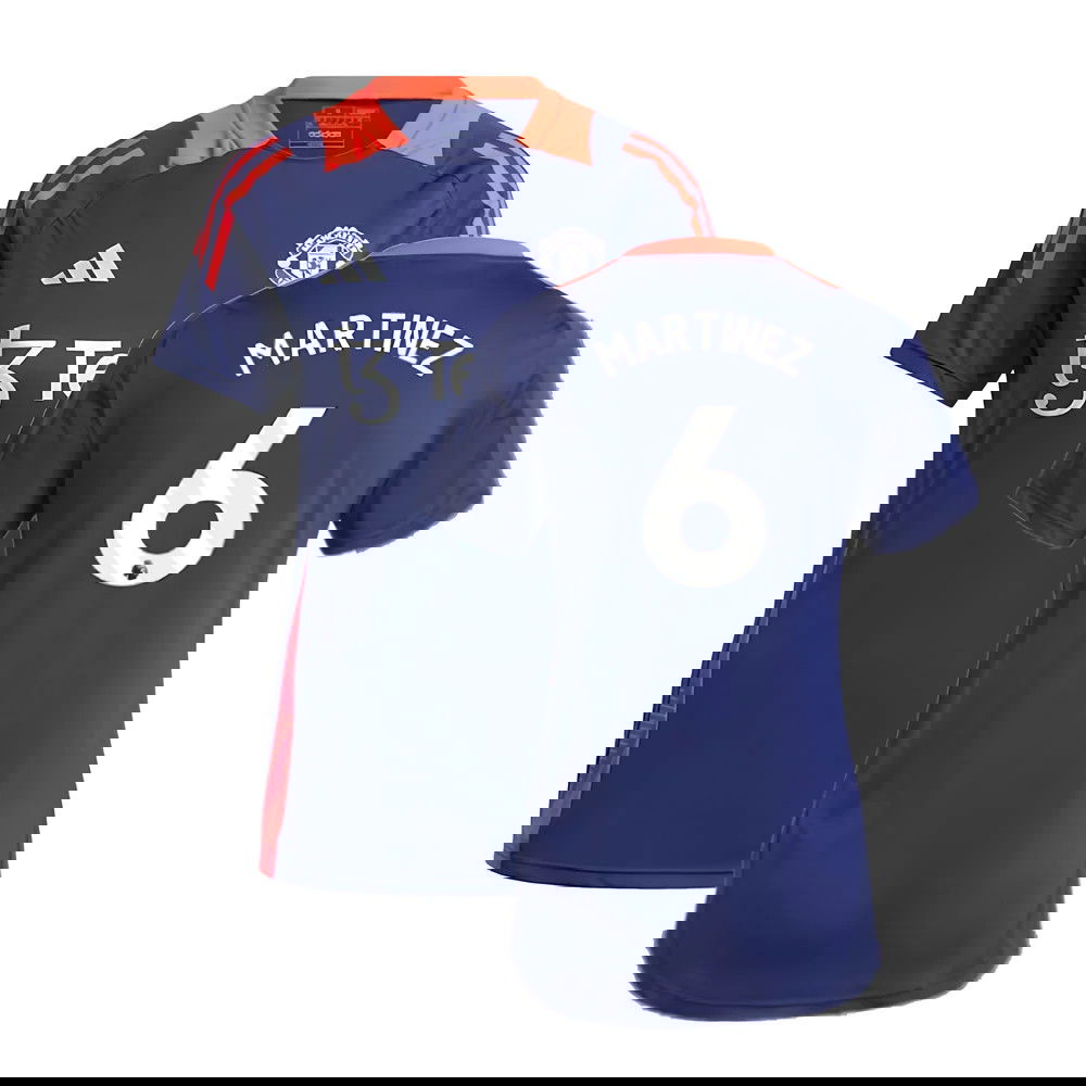 2024-2025 Man Utd Training Jersey (Night Indigo) - Womens (Martinez 6)