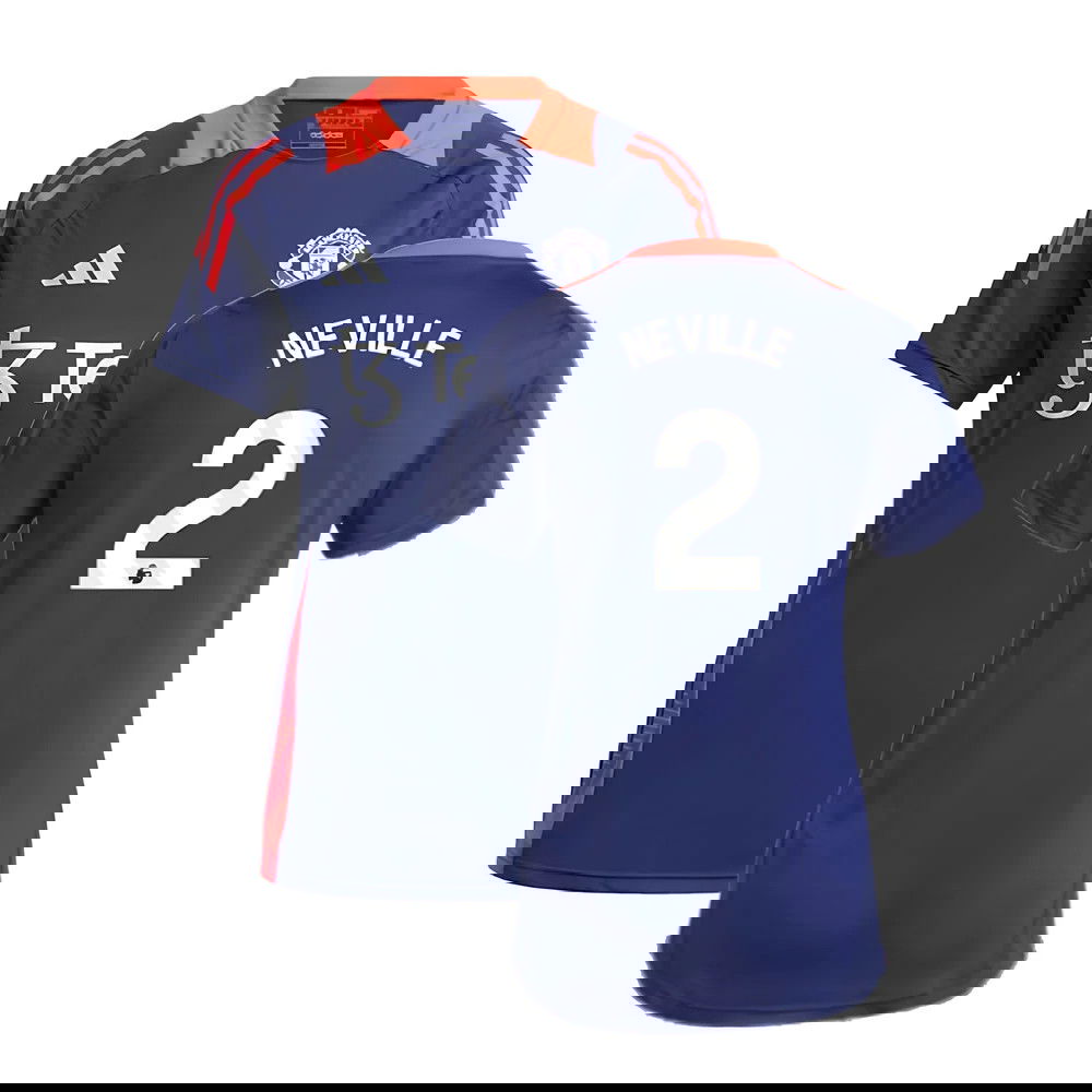 2024-2025 Man Utd Training Jersey (Night Indigo) - Womens (Neville 2)