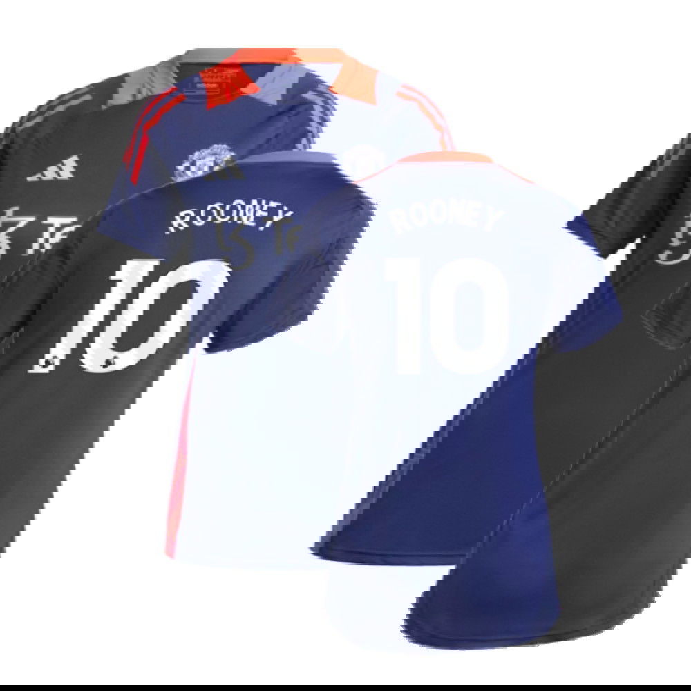 2024-2025 Man Utd Training Jersey (Night Indigo) - Womens (Rooney 10)