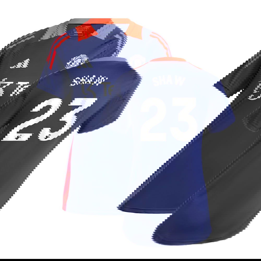 2024-2025 Man Utd Training Jersey (Night Indigo) - Womens (Shaw 23)