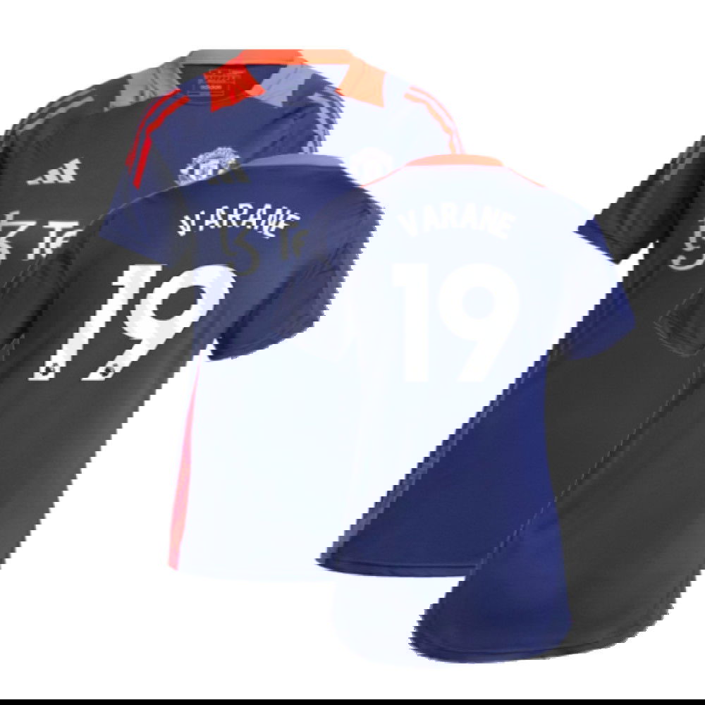 2024-2025 Man Utd Training Jersey (Night Indigo) - Womens (Varane 19)