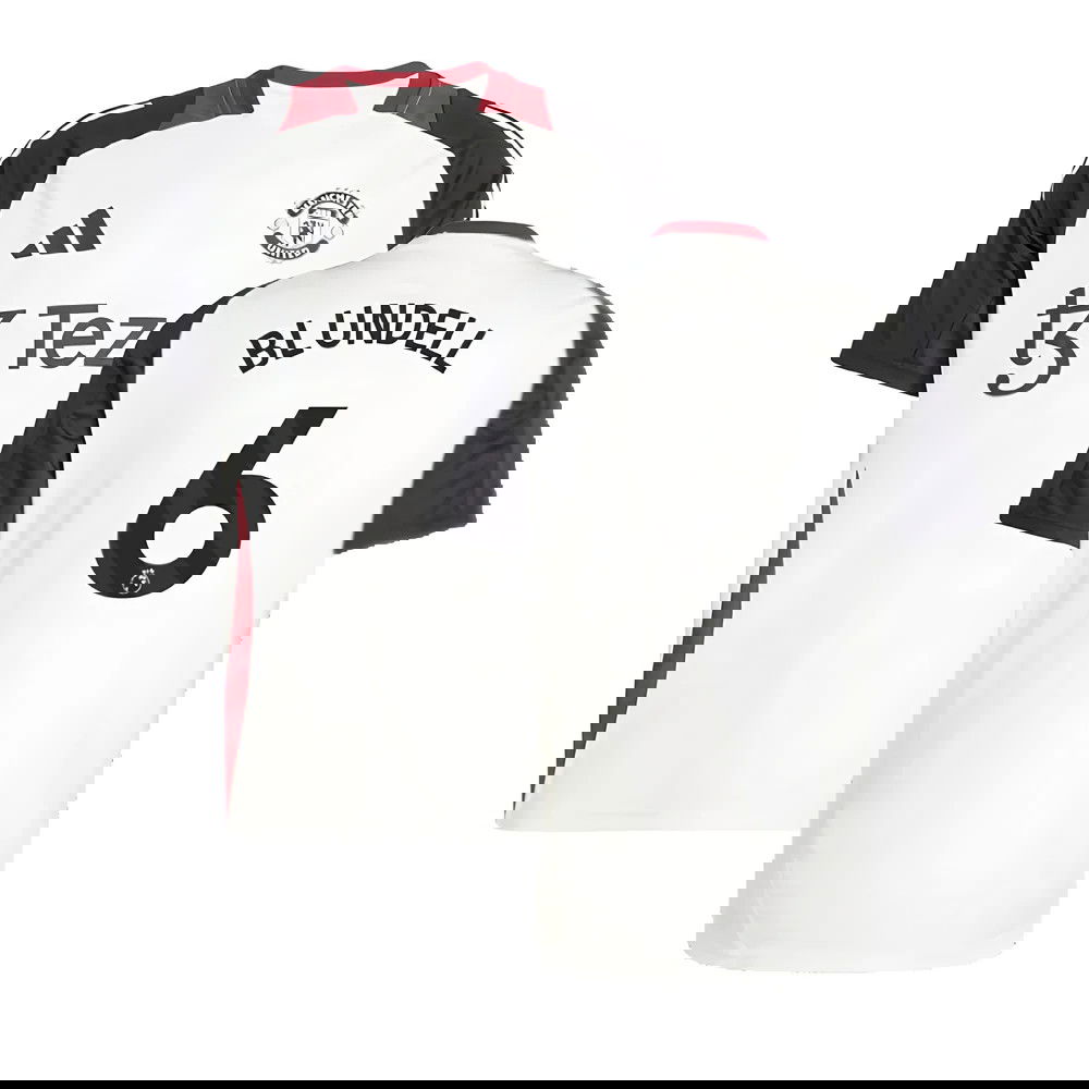 2024-2025 Man Utd Training Jersey (Off White) (Blundell 6)