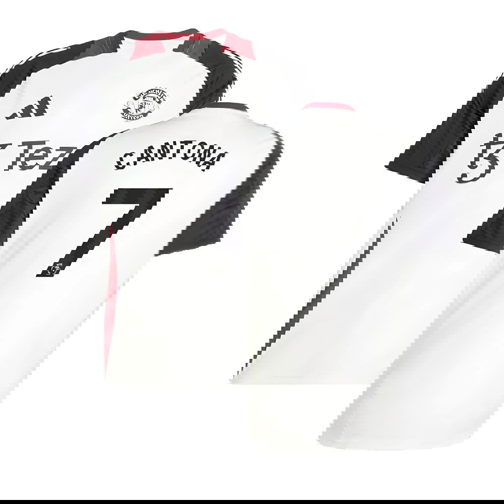 2024-2025 Man Utd Training Jersey (Off White) (Cantona 7)