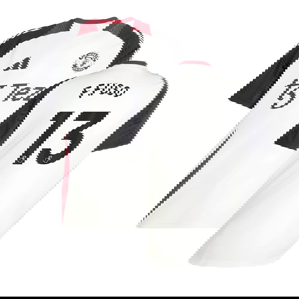 2024-2025 Man Utd Training Jersey (Off White) (F.Fuso 13)