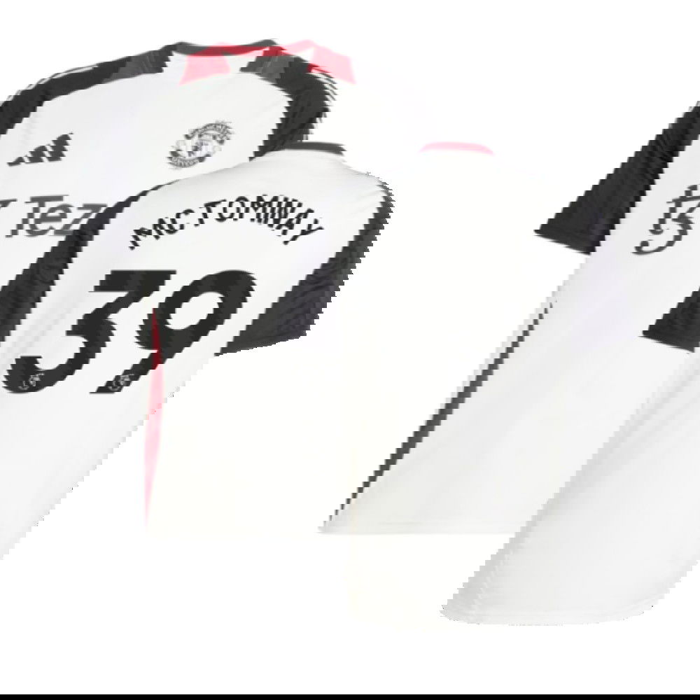 2024-2025 Man Utd Training Jersey (Off White) (McTominay 39)