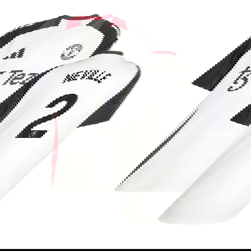 2024-2025 Man Utd Training Jersey (Off White) (Neville 2)
