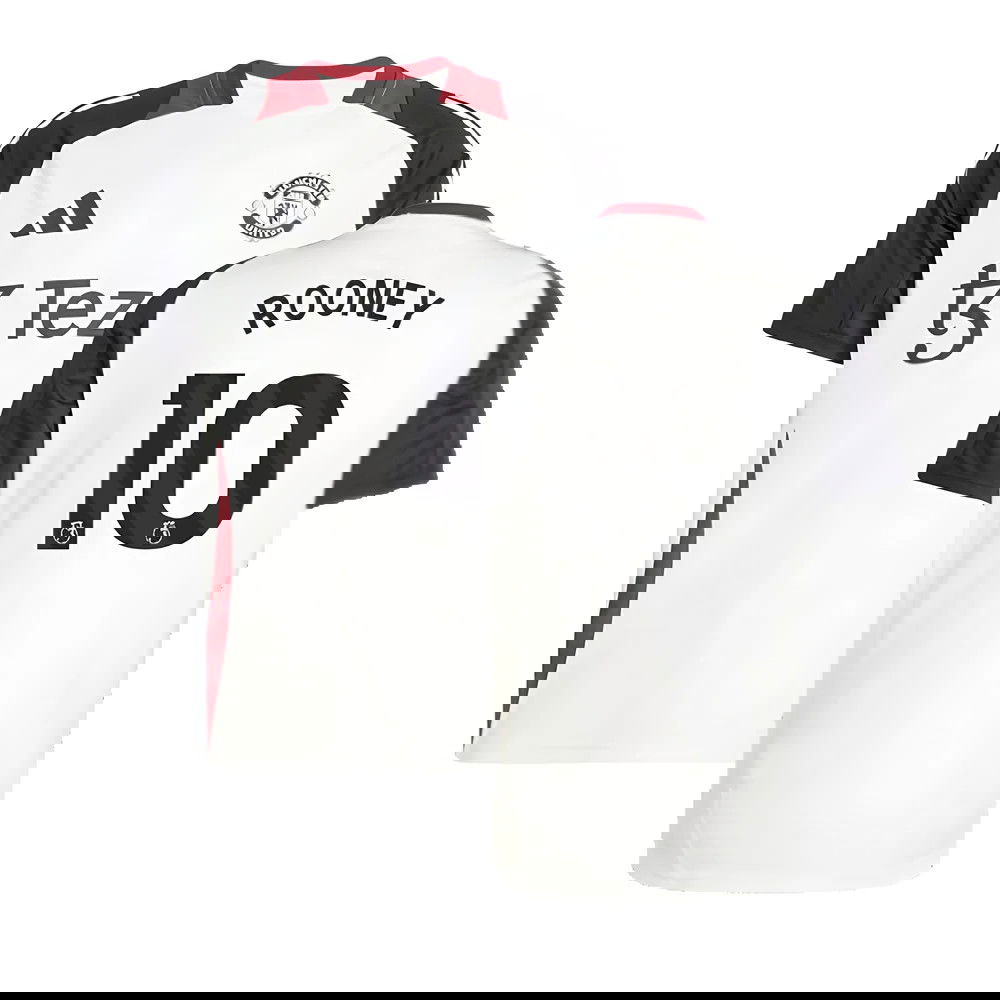 2024-2025 Man Utd Training Jersey (Off White) (Rooney 10)
