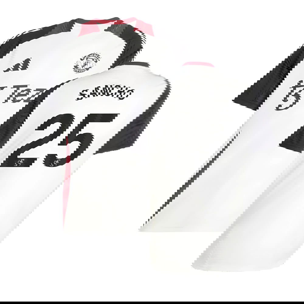 2024-2025 Man Utd Training Jersey (Off White) (Sancho 25)