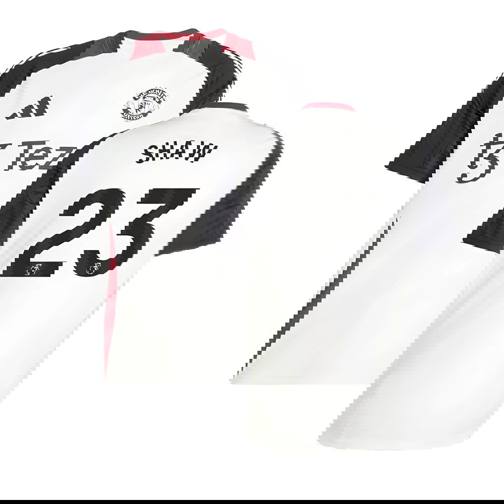 2024-2025 Man Utd Training Jersey (Off White) (Shaw 23)