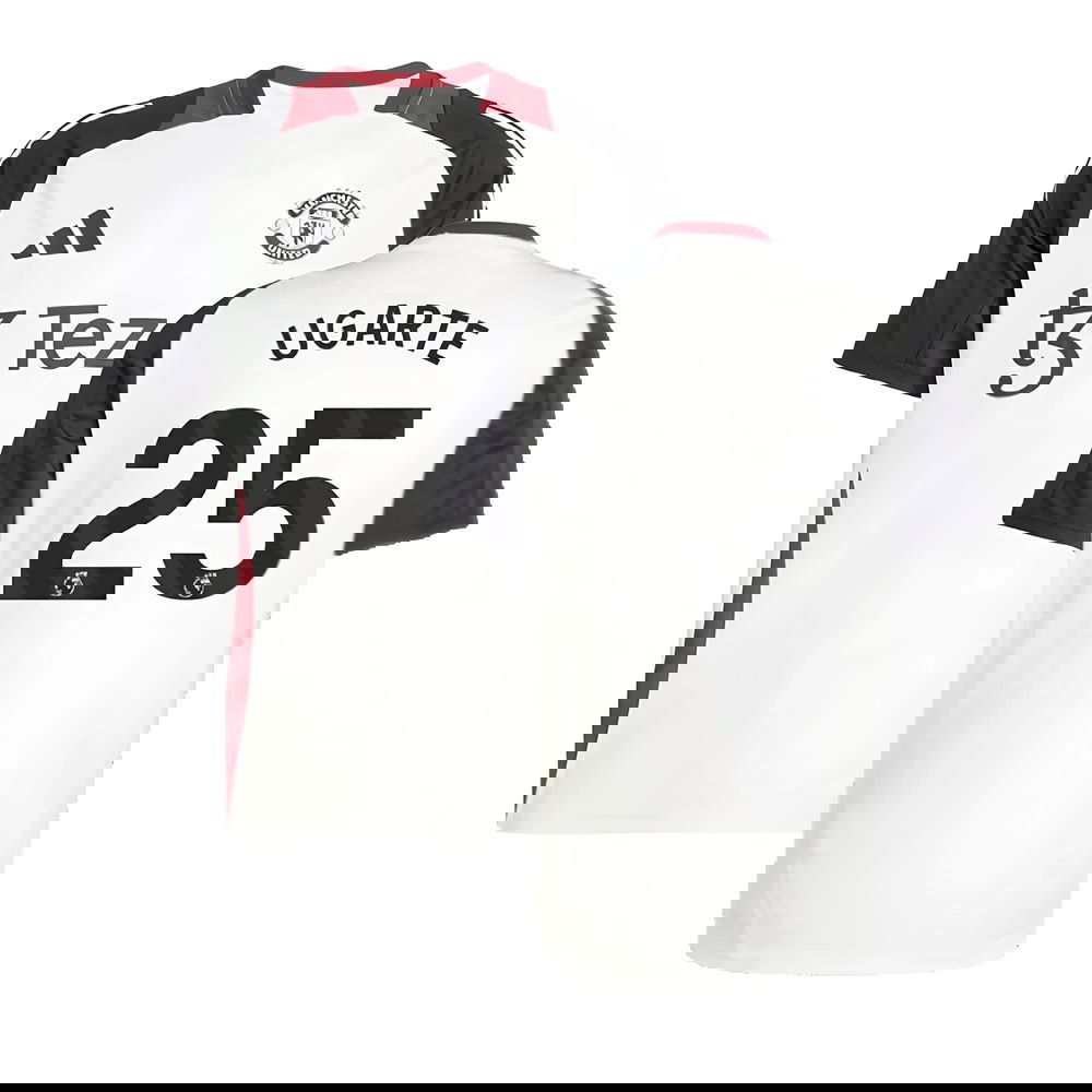 2024-2025 Man Utd Training Jersey (Off White) (Ugarte 25)