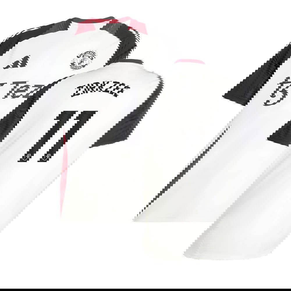 2024-2025 Man Utd Training Jersey (Off White) (Zirkzee 11)