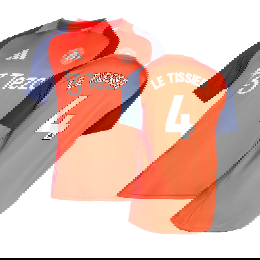 2024-2025 Man Utd Training Jersey (Red) (Le Tissier 4)