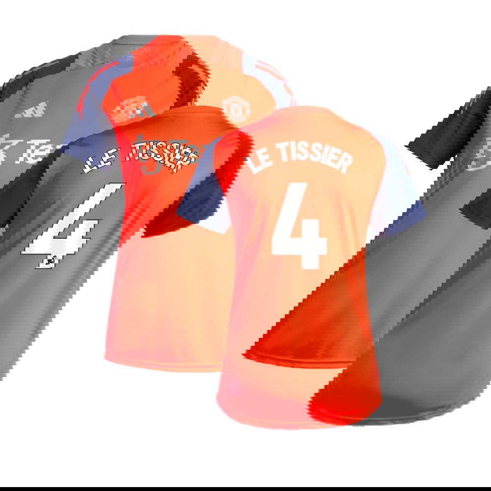 2024-2025 Man Utd Training Jersey (Red) - Womens (Le Tissier 4)