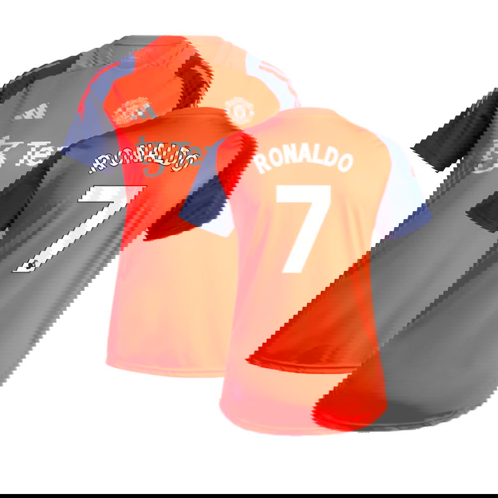 2024-2025 Man Utd Training Jersey (Red) - Womens (Ronaldo 7)