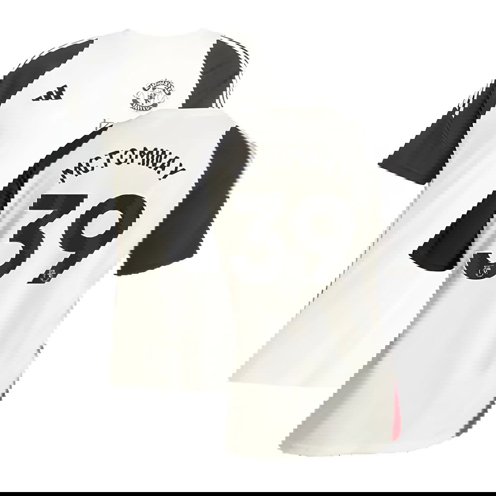 2024-2025 Man Utd Training Tee (Off White) (McTominay 39)