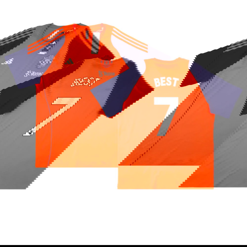 2024-2025 Man Utd Training Tee (Red) (Best 7)