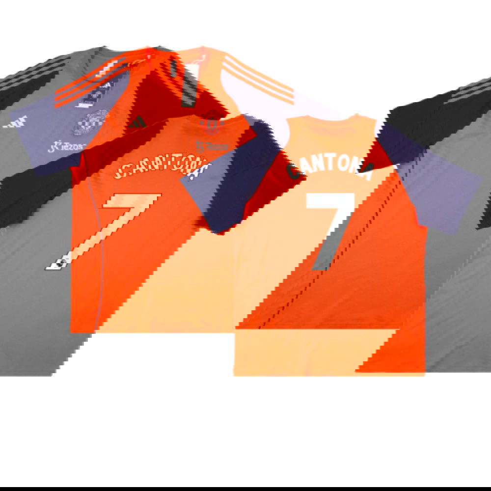 2024-2025 Man Utd Training Tee (Red) (Cantona 7)