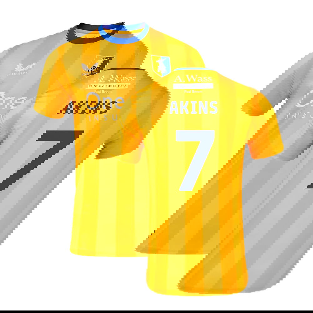 2024-2025 Mansfield Town Home Shirt (Akins 7)