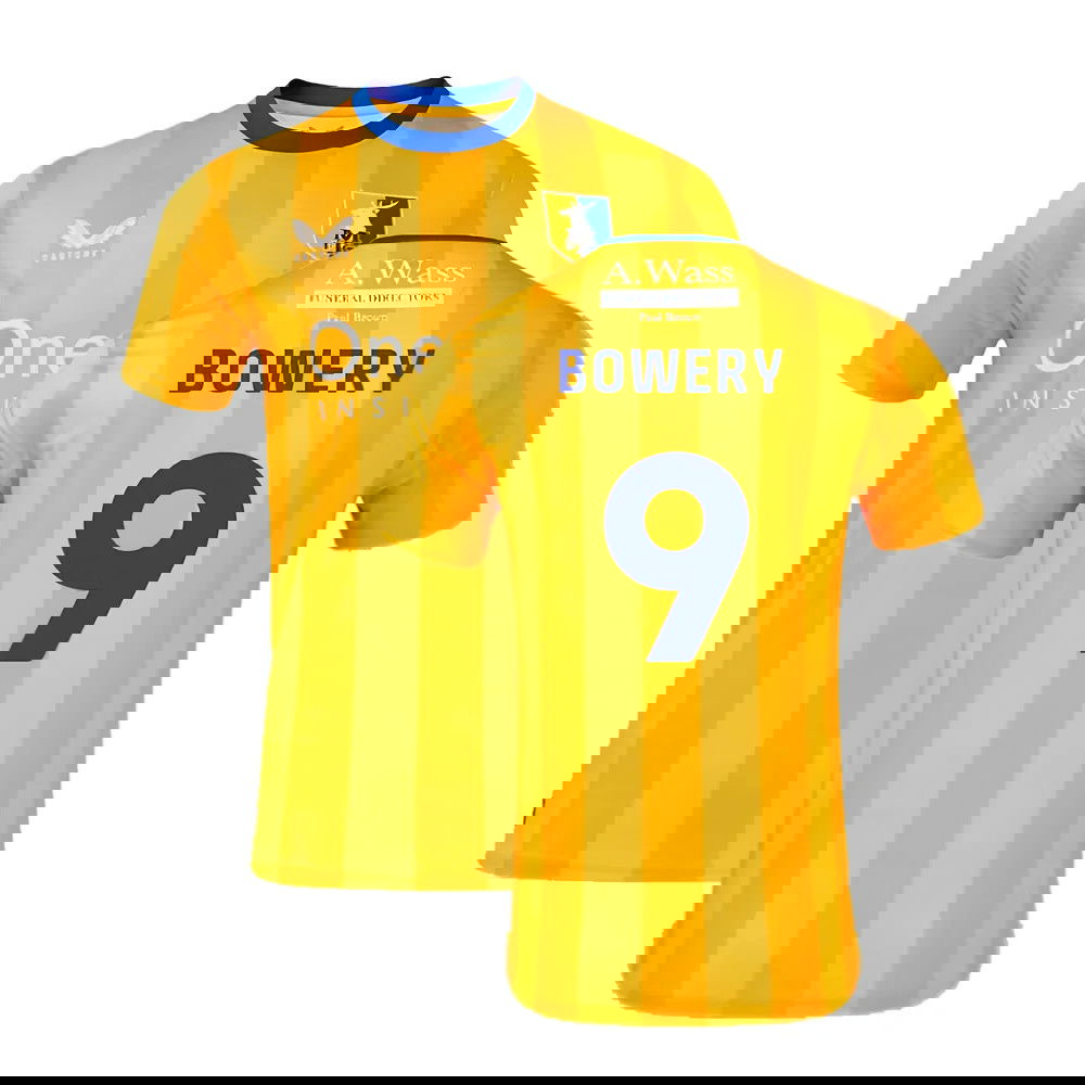 2024-2025 Mansfield Town Home Shirt (Bowery 9)