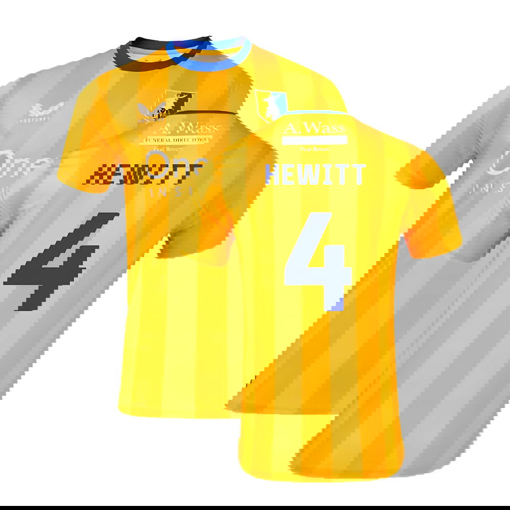2024-2025 Mansfield Town Home Shirt (Hewitt 4)