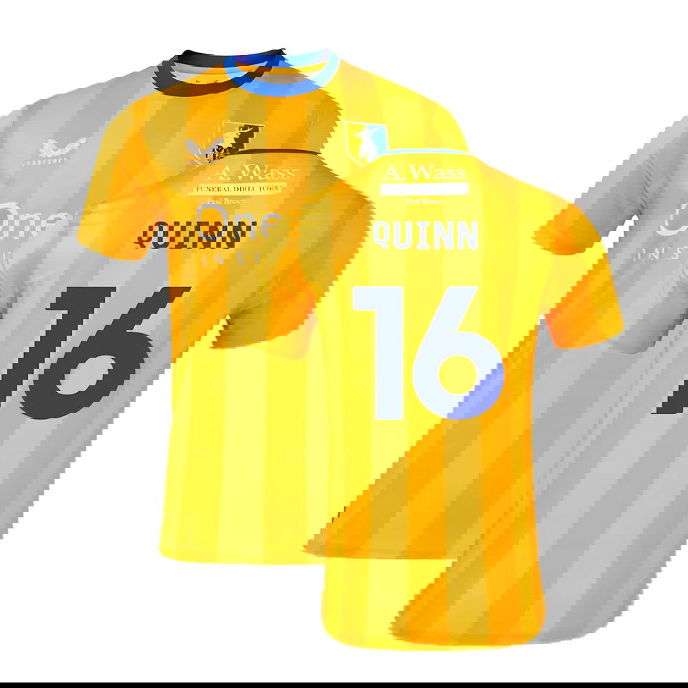 2024-2025 Mansfield Town Home Shirt (Quinn 16)