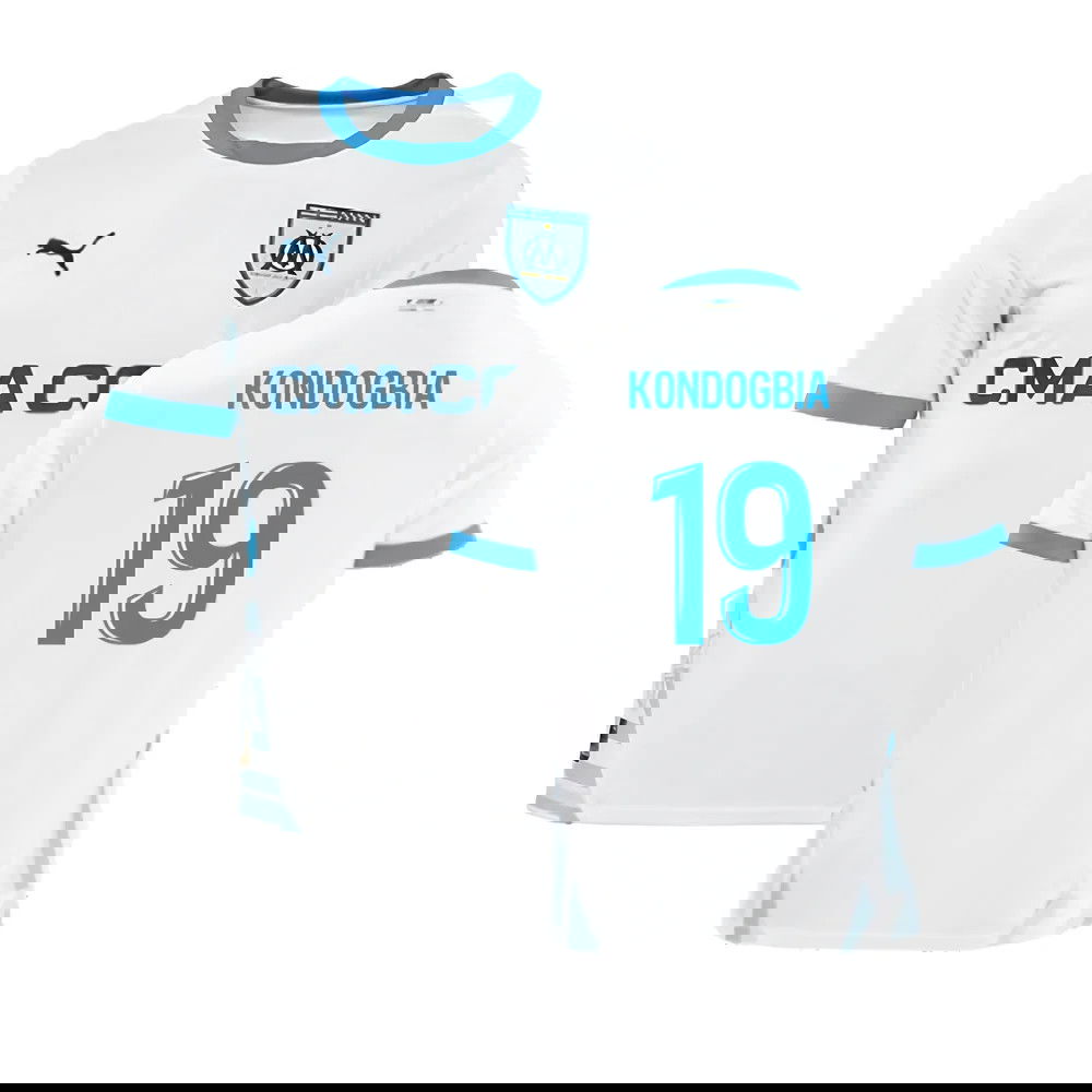 2024-2025 Marseille Home Shirt (Kondogbia 19)