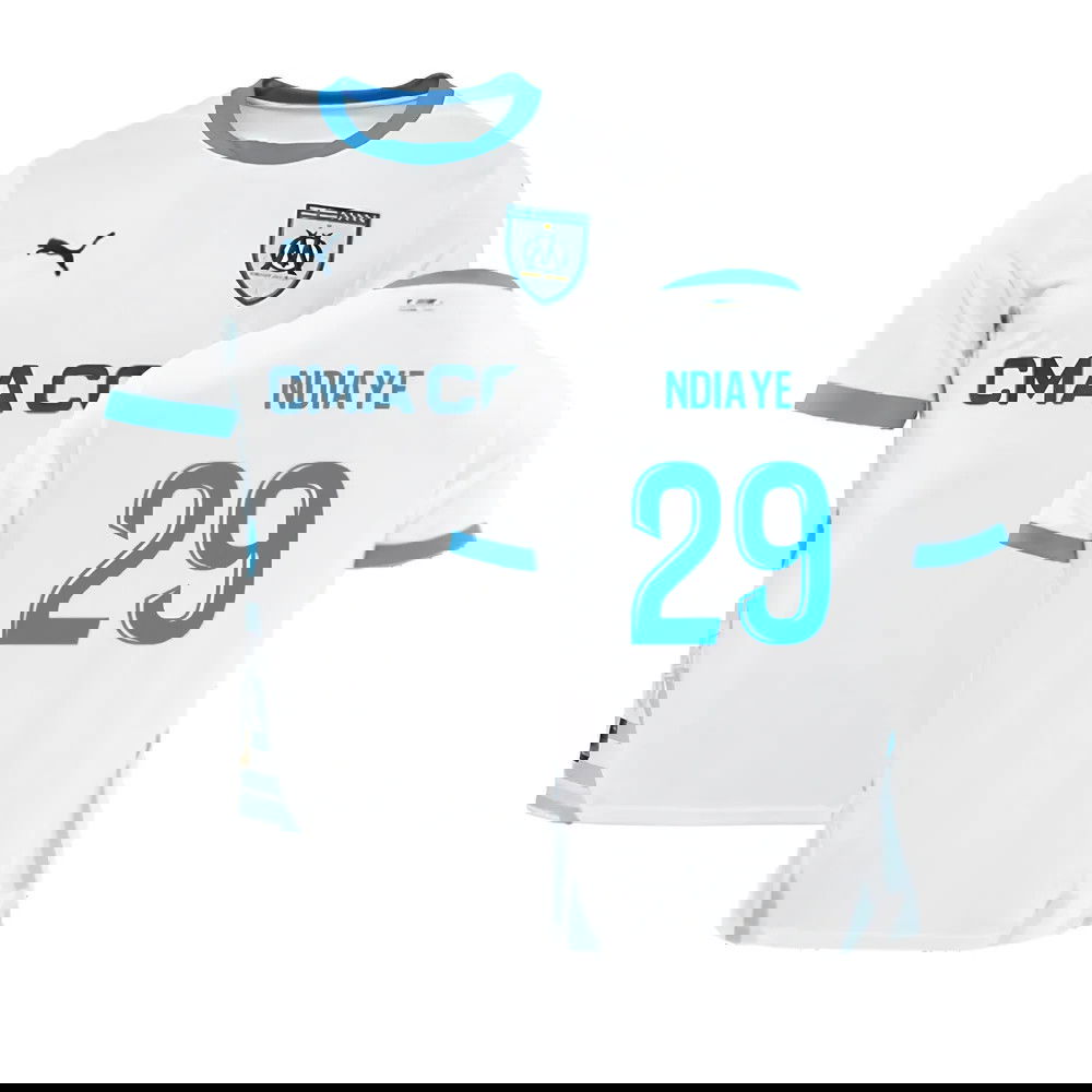 2024-2025 Marseille Home Shirt (Ndiaye 29)
