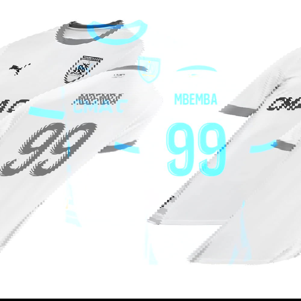 2024-2025 Marseille Home Shirt (Womens) (Mbemba 99)