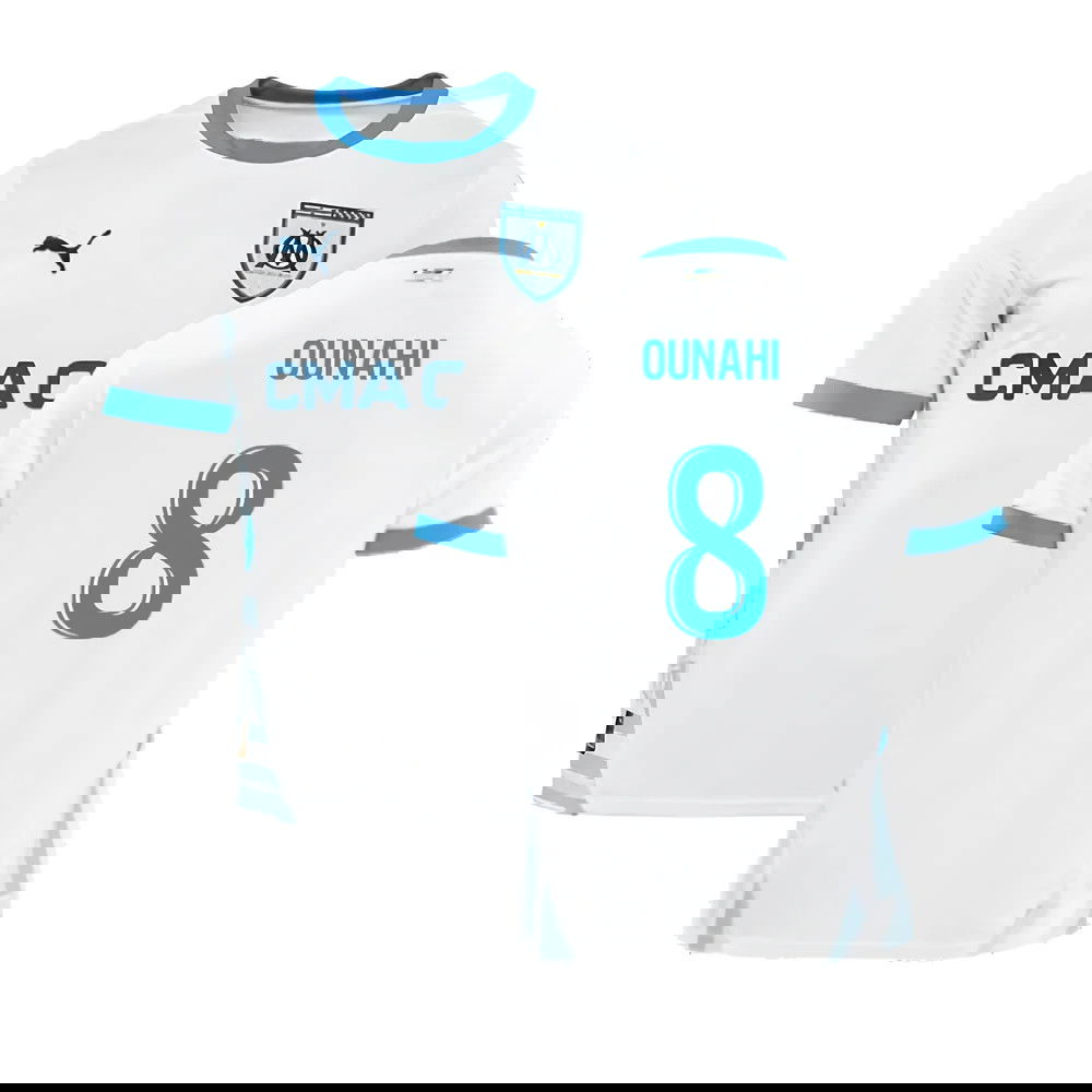 2024-2025 Marseille Home Shirt (Womens) (Ounahi 8)