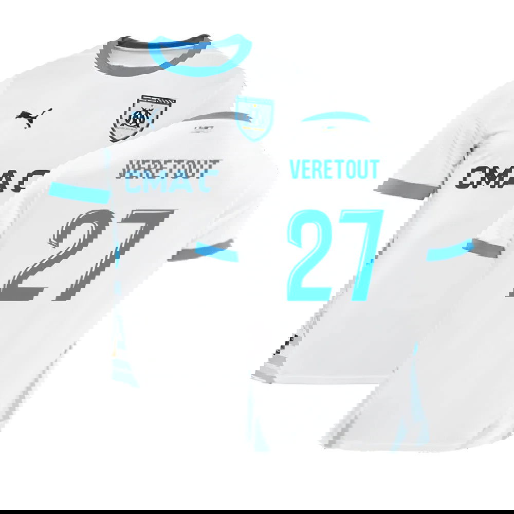 2024-2025 Marseille Home Shirt (Womens) (Veretout 27)