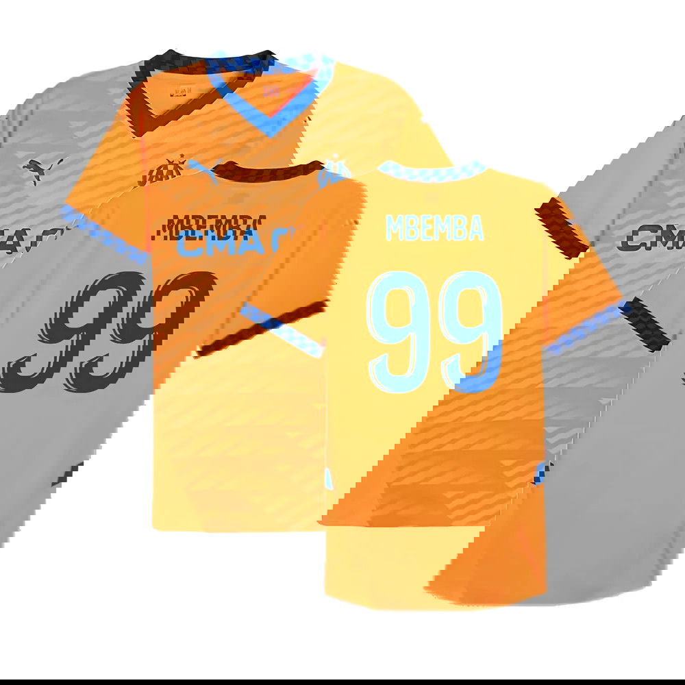 2024-2025 Marseille Third Authentic Shirt (Mbemba 99)